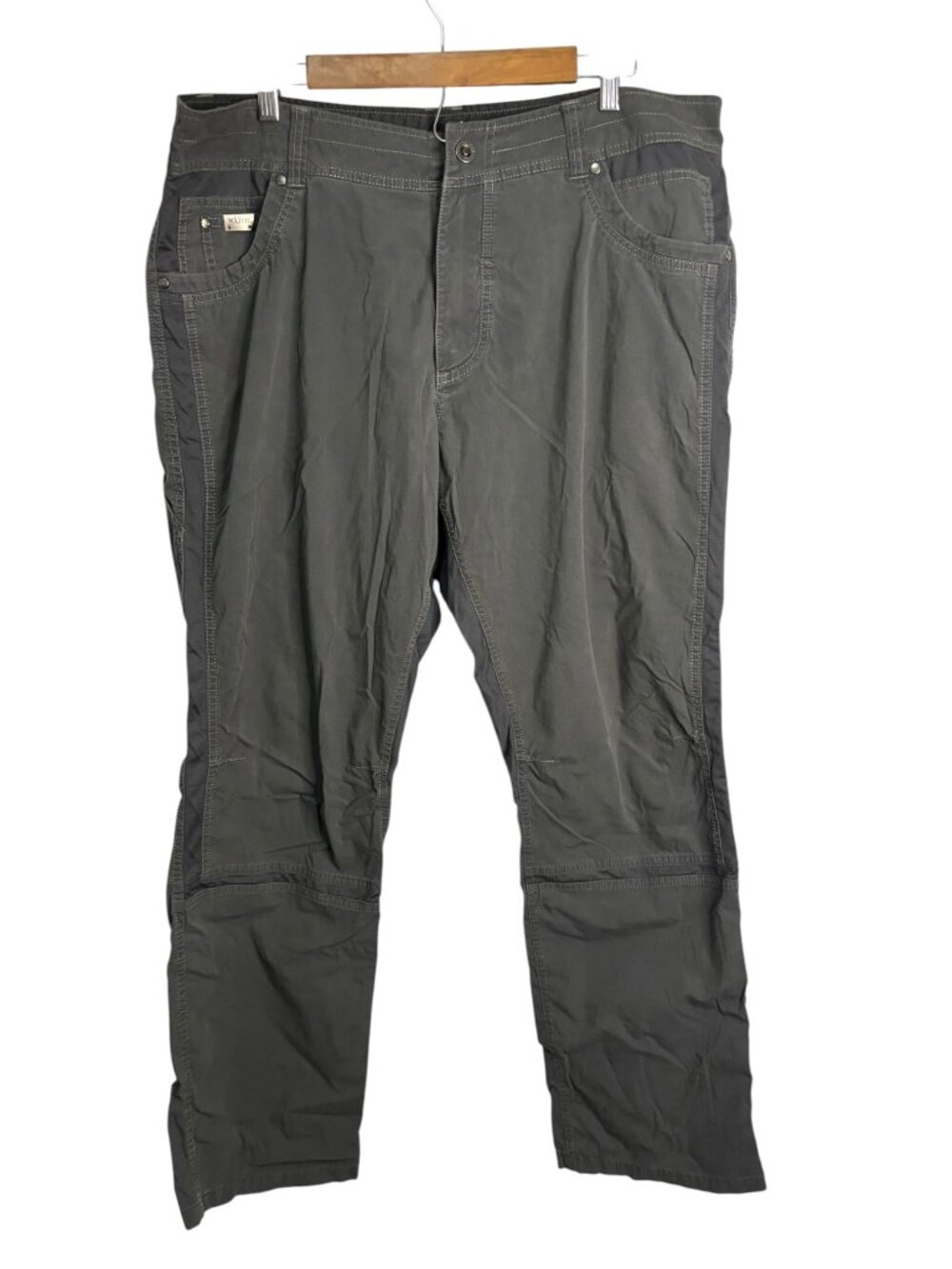 Kuhl Pants Men's 40x32 Radikl Outdoor Hiking Lightweight Quick Drying Gray
